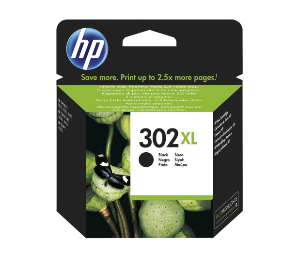 Tusz HP 302XLBK 480str. (F6U68AE) czarny - 272334 - zdjęcie